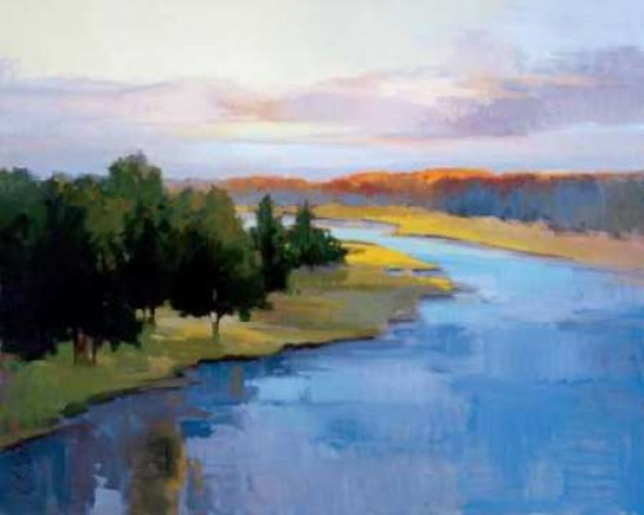 Royal River Poster Print by Vicki McMurry - Item # VARPDX8085